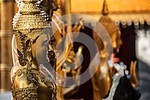 Inside Doi-Suthep temple