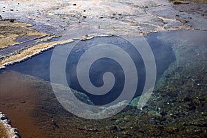 Inside the Dormant Geysirs in Iceland