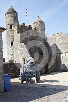 Inside Enniskillen Castle