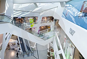 Inside Escalators from Westside Mall, Bern