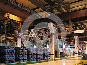 Inside factory photo