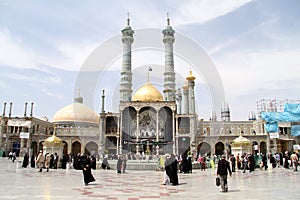 Inside Fatima mosque