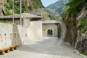 Inside Ford Bard, Aosta valley