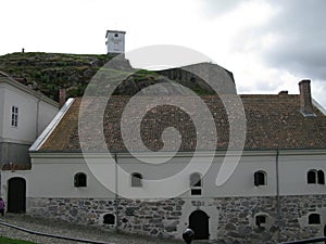 Inside the Fredriksten fortress in Halden, Norway