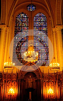 Inside a French Church