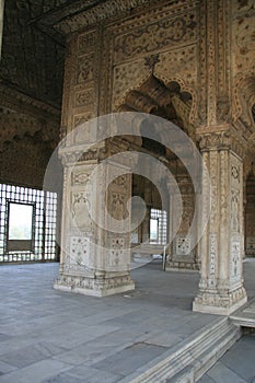 Inside the Hammam at the Red Fort Delhi