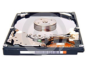 Inside hard disk