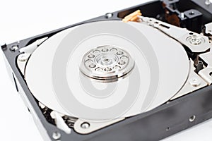 Inside Hard Disk Drive (HDD)-Computer Hardware Components.