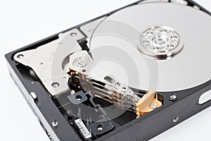 Inside Hard Disk Drive (HDD)-Computer Hardware Components.