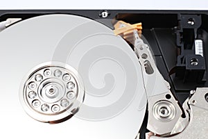 Inside Hard Disk Drive (HDD)-Computer Hardware Components.