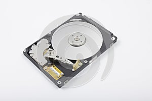 Inside of a HDD hard drive
