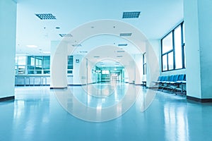 Inside a hospital
