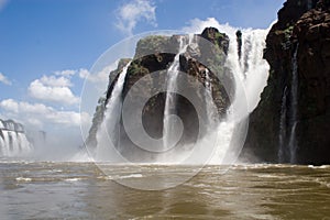 Inside Iguassu Falls 2 photo