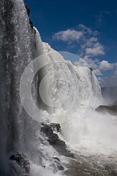 Inside Iguassu Falls 3 photo