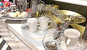 Inside Interior of a Kitchenware Store