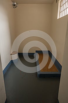 Isolation cell in HMP Shrewsbury prison, The Dana