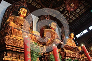 Inside the Jade Buddha Temple