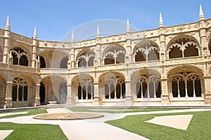 Inside the Jeronimos Monastery