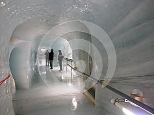 Inside Jungfrau Glacier