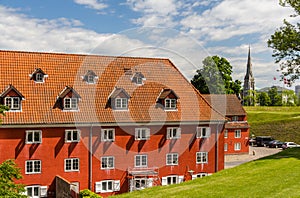 Inside Kastellet, a fortress in Copenhagen