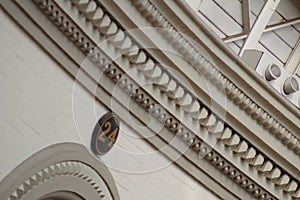 The inside of leeds corn exchange