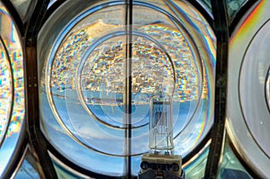 Inside of the lighthouse lantern, Sousse