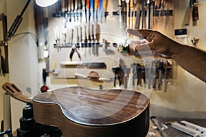Inside Luthier Workshop