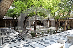 inside main palace at lake Pichola in Udaipur in india