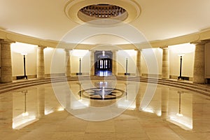 Inside of Manitoba Legislative Building in Winnipeg photo