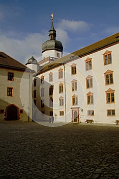 Inside Marienberg Fortress (Castle), Wurzburg, Bayern, Germany