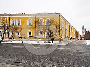 Inside Moscow Kremlin.