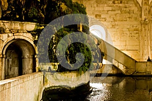 Inside MÃÂ£e d`ÃÂgua, Lisboa, Portugal, a section of the Water Museum photo