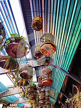 Inside Nomad Skybar in Bucharest