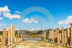 Inside an open air museum of ancient Patara in Turkey.