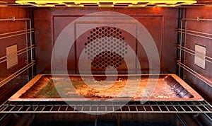 Inside The oven