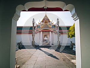 Inside part of temple in Wat Arun, Bangkok