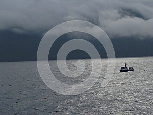 Inside Passage Alaska Fishing boat