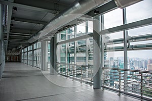 Inside Petronas Twin Towers Skybridge