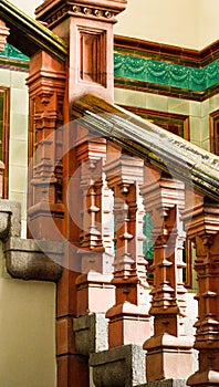 Inside the Pierhead building at Cardiff Bay