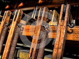 Inside Pipe Organ