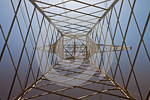 Inside of a power pylon - concept image