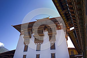 Inside Punakha Dzong, Bhutan