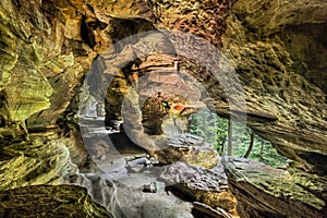 Inside the Rock House