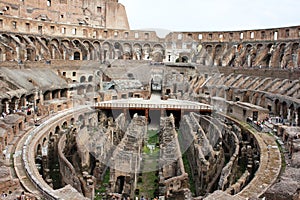 Inside Roman Colosseum