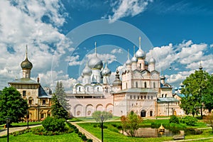 Inside the Rostov Kremlin in Rostov The Great, Russia photo