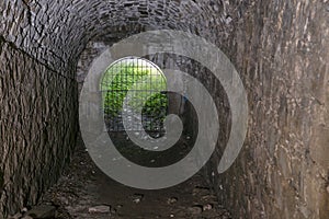 Inside Ruins of Castle