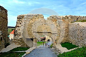 Inside Rupea (Reps) fortress