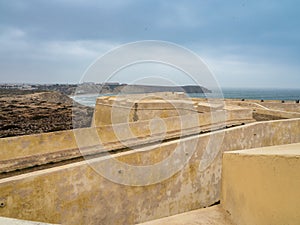 Inside the Sagres Fortress to southwestern Cape of Europe