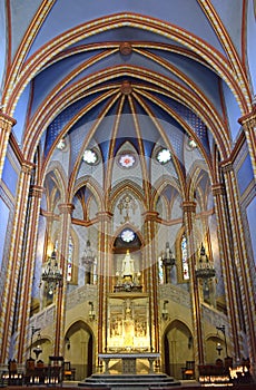 Inside Sanctuary of Mercy, in Canet de Mar photo