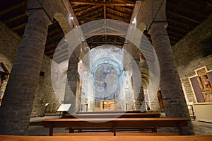 Inside the Sant Climent chruch photo